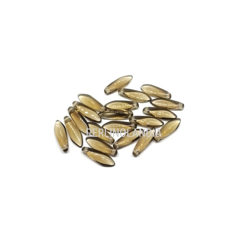 Daghe 5x16mm - smoke topaz- 40 Pezzi