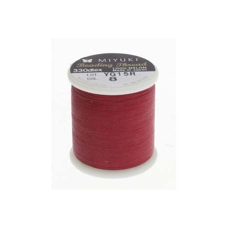 Filo Nylon Miyuki - Red - 0,25mm - 50mt