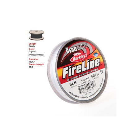 Filo Fireline - 0,15mm - crystal - 45 metri