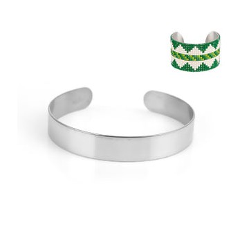 bracelet base to decorate- steel