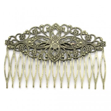 Pettine per capelli da decorare - ramato