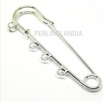 Spilla con anellini da decorare - 1 pezzo