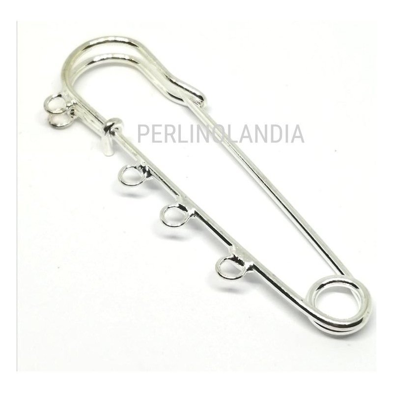 Spilla con anellini da decorare - 1 pezzo