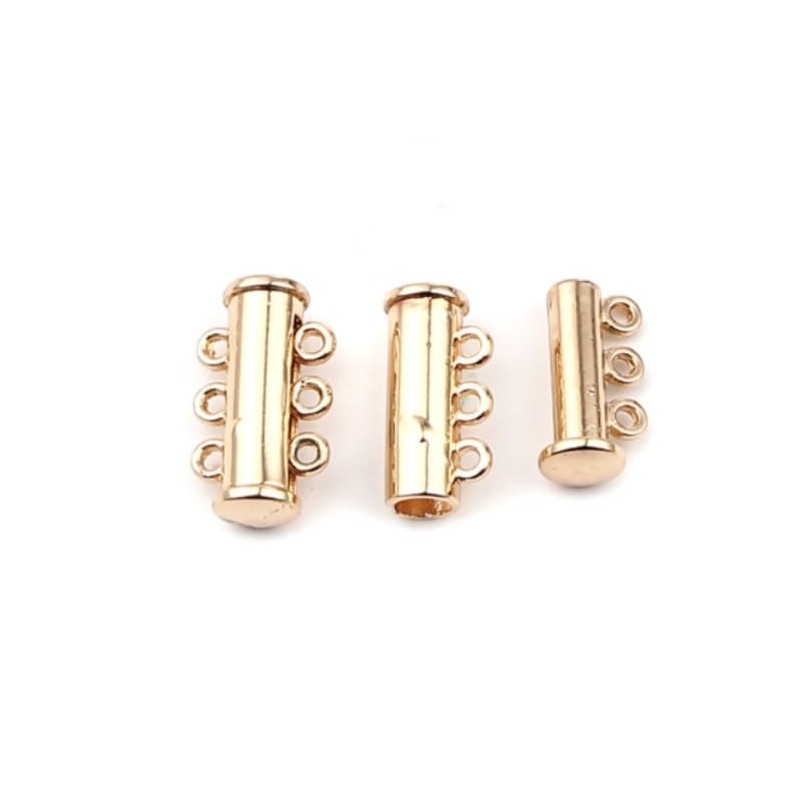 Cylindrical magnetic closure - three wires -...