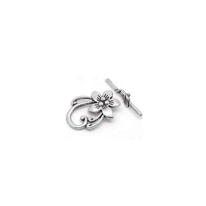 Closure T-Bar -flower - 1 piece