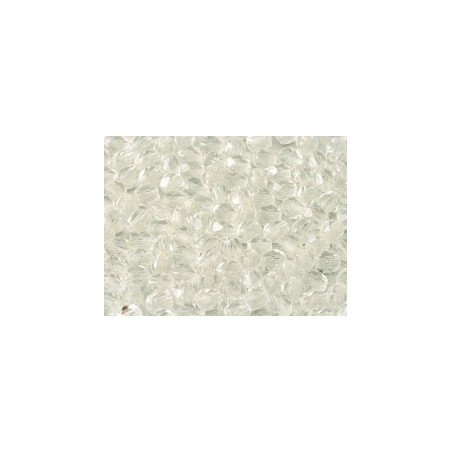 Mezzi cristalli - 4mm – Crystal – 100 pezzi