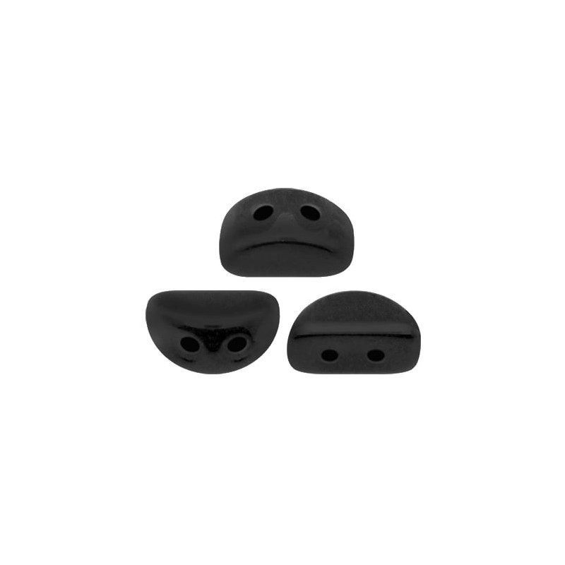 Kos® Par Puca® 6x3mm - jet mat - 10 grammi