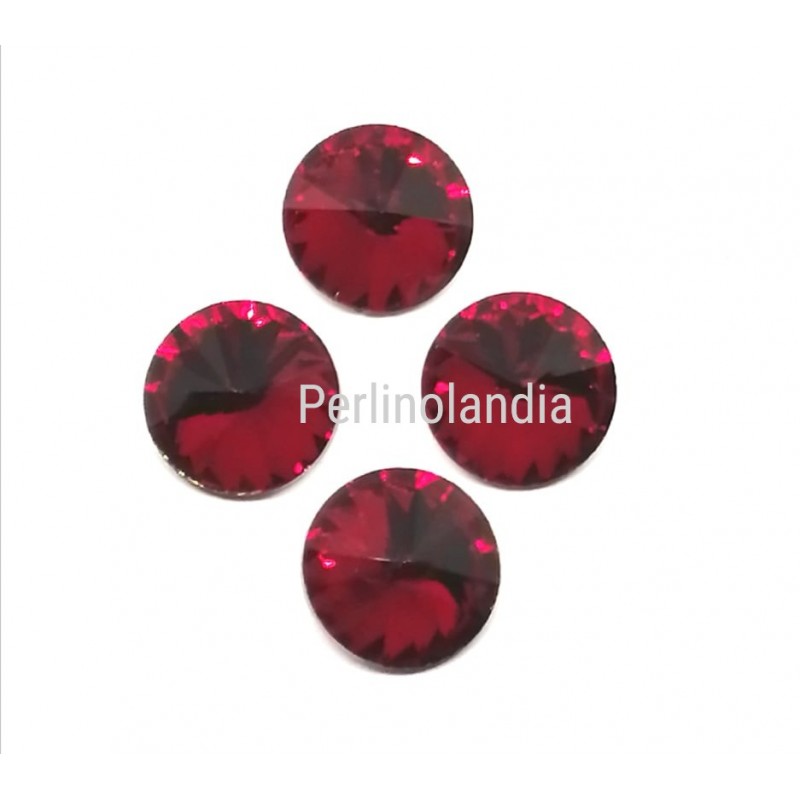 Rivoli in vetro 12 mm -Siam - 1 pezzo