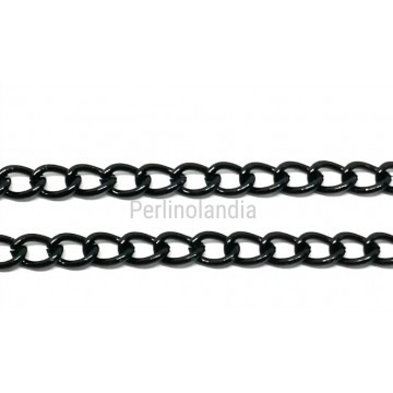 black lacquered chain 3 x 4...