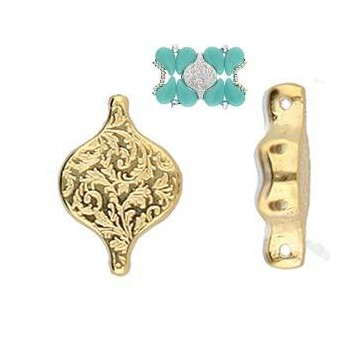 Cymbal "LIOTRIVI " - Connettore per Paisley Duo- Placcato...