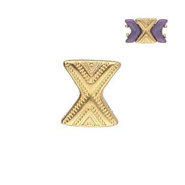 Cymbal "SOSTIS" - Connector for chevronduo- Gold plated...