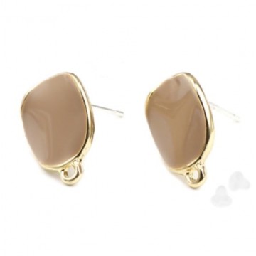 Perni laccati Beige 1 coppia