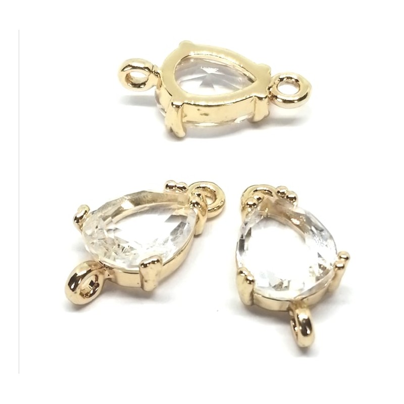 Connettore  14x44 mm – Crystal – 2 pezzi