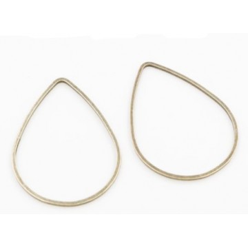 Pendente Connettore Goccia -21x30mm - Ramato - 1 pezzo