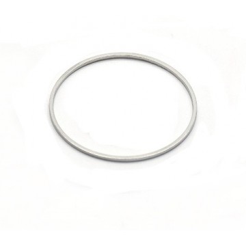 Pendente Connettore Cerchio - 35 Mm - Argentato -  1 pezzo