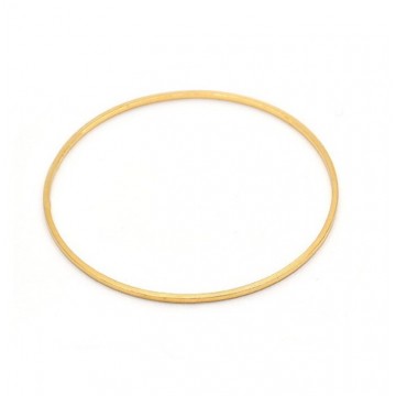 Pendente Connettore Cerchio - 40 Mm - Dorato - 1 Pezzo