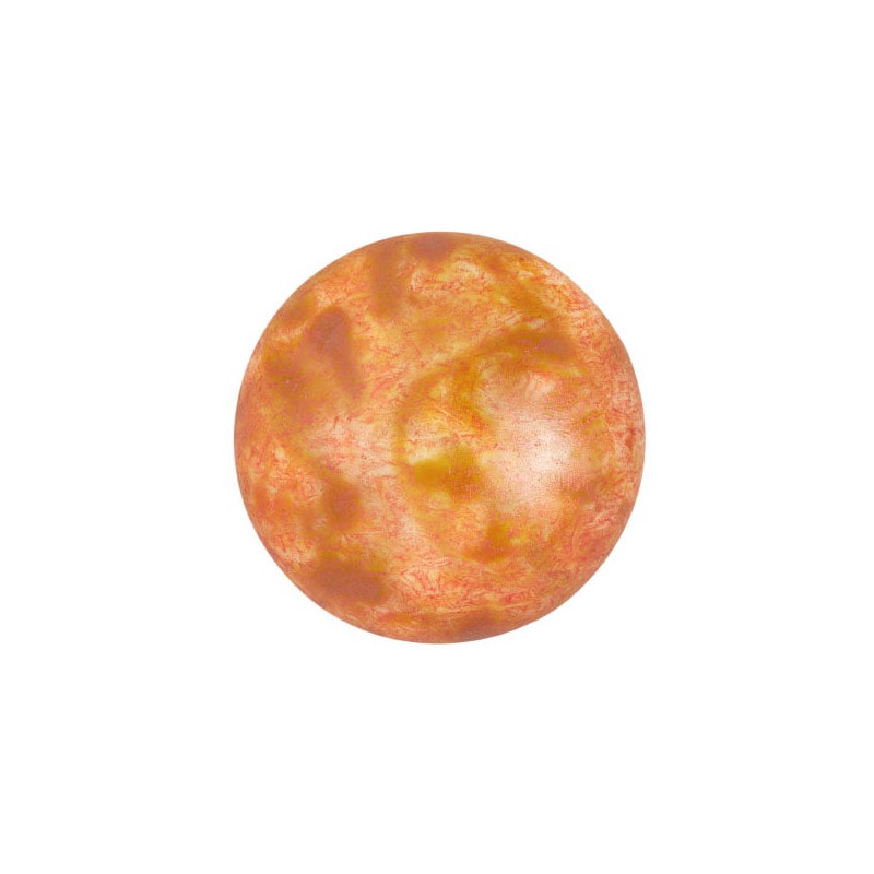 Cabochon® Par Puca® 18mm - opaque salmon...