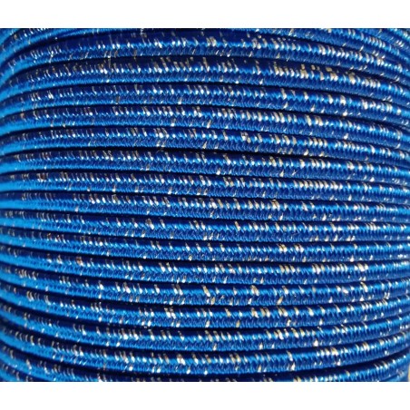 lanym - 3mm - blue/silver - 1 meter