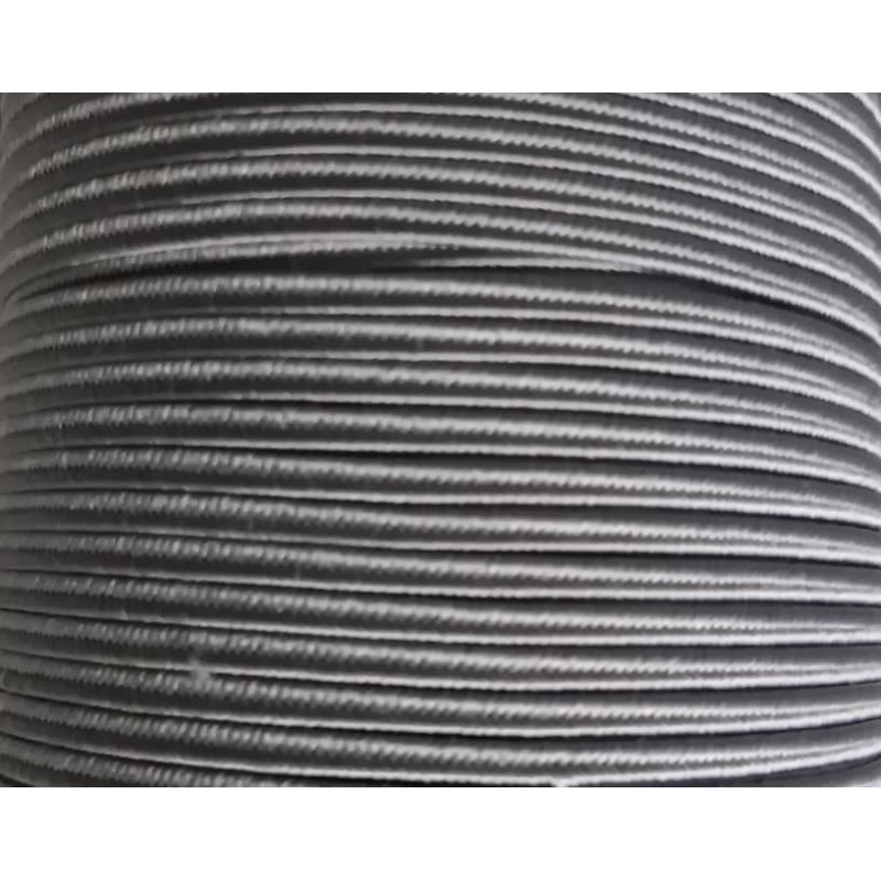 soutache cord - 3 mm - gray -1 meter