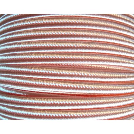 soutache cord 3mm - baby pink - 1 meter