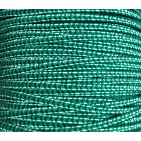 two-tone soutache cord 3mm -green - 1 meter