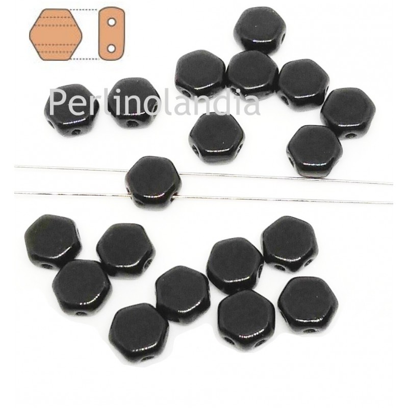 Honeycomb 6 mm - Jet - 30 Pieces