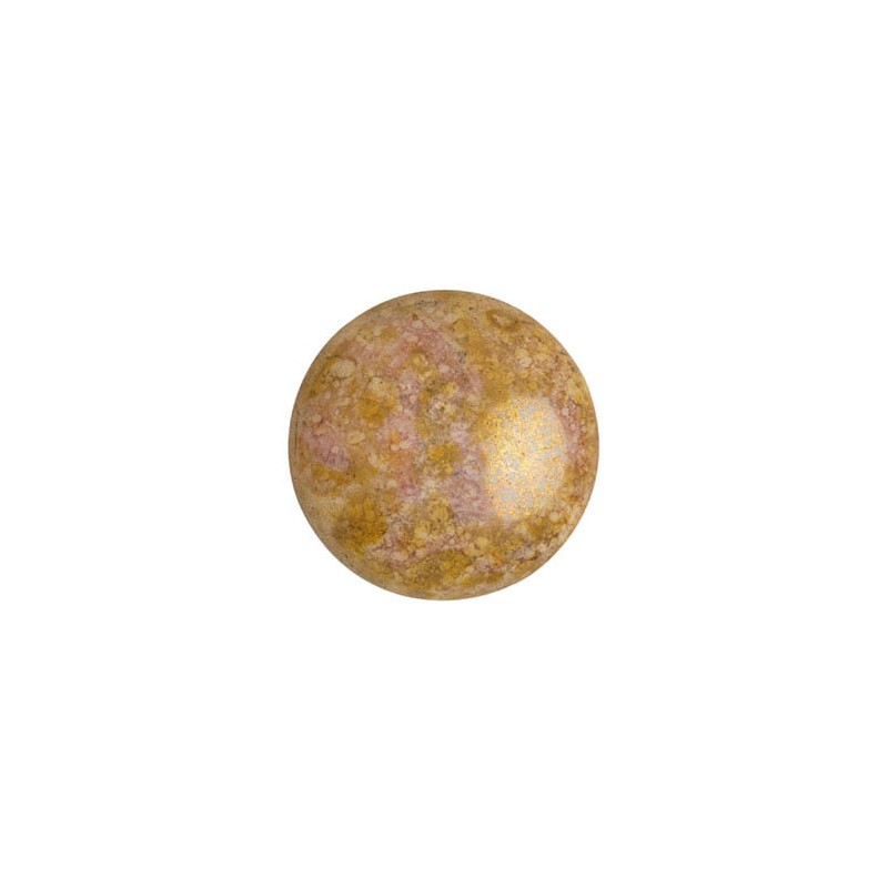 Cabochon® Par Puca® 18mm - opaque mix rose/gold...