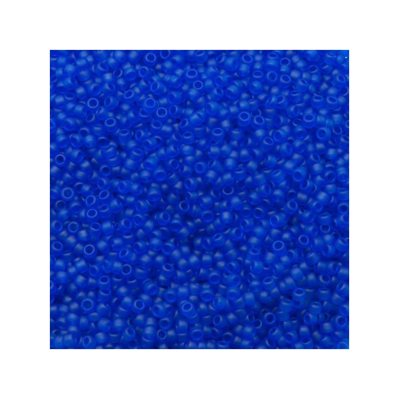 Toho Rocaille 8/0-Transparent Frosted Dark...