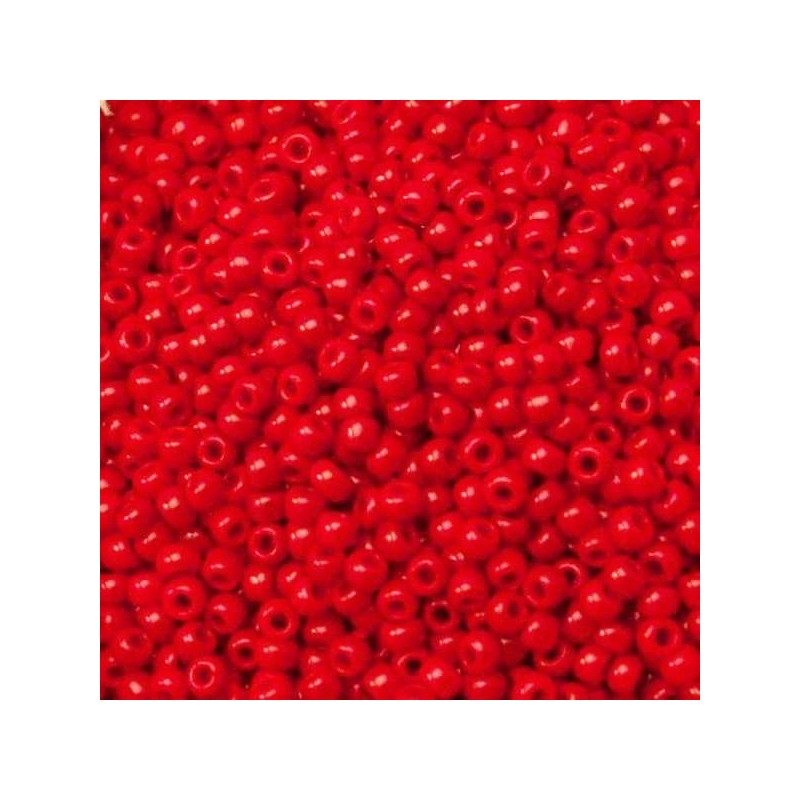 Toho Rocaille 8/0-Opaque Cherry-10 Grammi