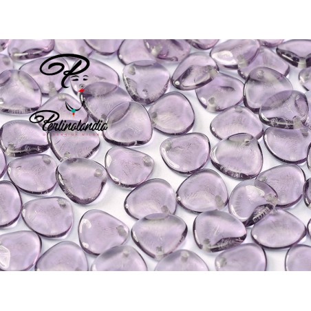 Rose Petal 8x7mm- Light Violet- 30 pezzi