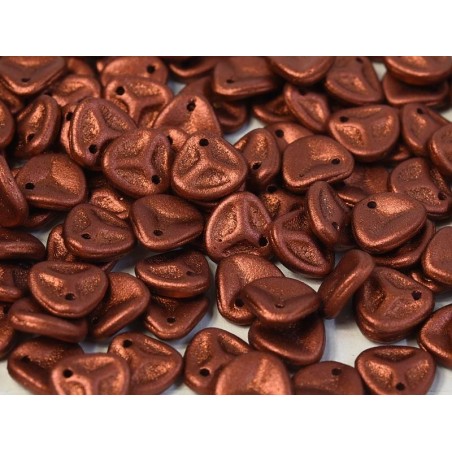 Rose Petal 8x7mm- Copper- 30 pieces