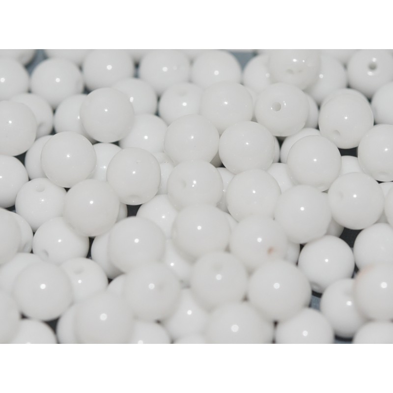 Pearls 3 mm -Chalk White -50 pieces