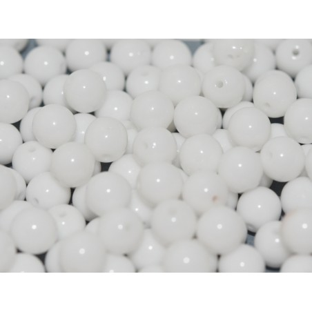 Pearls 3 mm -Chalk White -50 pieces