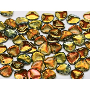 Rose Petal 8x7mm- Crystal Marea- 30 Pieces