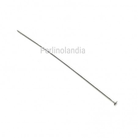 Chiodini Testa Piatta -Acciaio -5cm x 0,5mm - 50 Pezzi