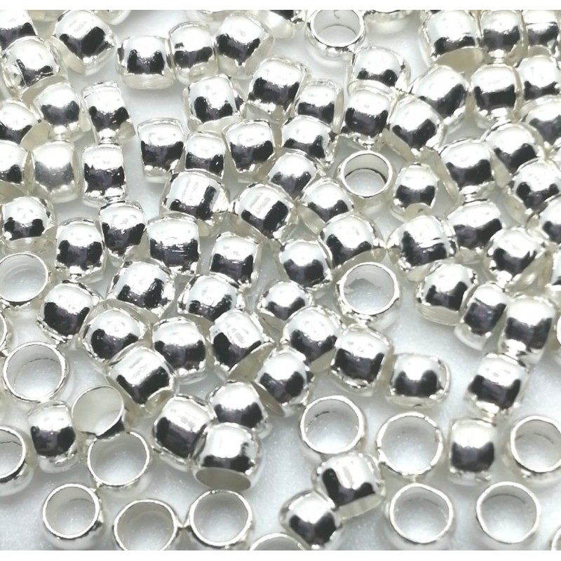 ciìoprischiaccini 3mm - silver -3 grams