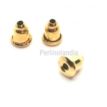 Farfalline dorate - metallo - 80 pezzi