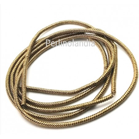 Canutiglia morbida 1,5mm - french Whire Spiral - Bronzo - 5 grammi