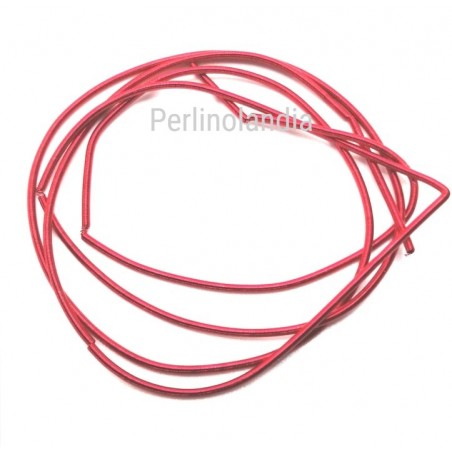 Canutiglia Morbida 1mm - French Whire - Rosso - 5 Grammi