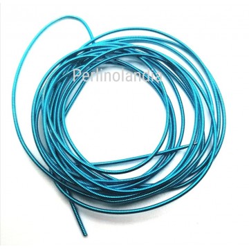 Canutiglia Rigida 1,25mm - French Whire Gimp - Azzurro- 2...