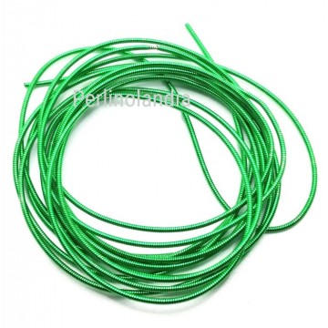 Canutiglia Rigida 1,25mm - French Whire Gimp - Green- 2...