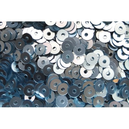 Sequins 4 mm - central hole - dream Blue - 5 grams