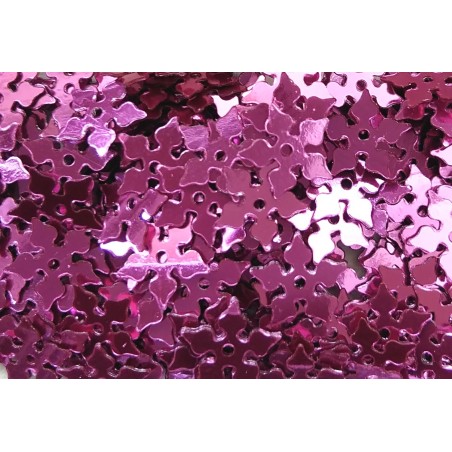 Paillette 8 Mm - Fiore - Light Plum -6 Grammi