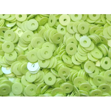 Sequins 4 mm - central hole - paradise green - 5 grams