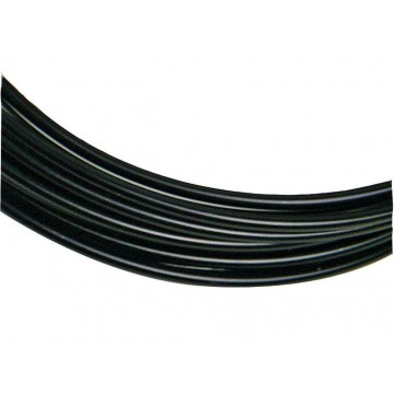 Filo 1mm -  Alluminio Modellabile Stafil - 5 Metri - nero