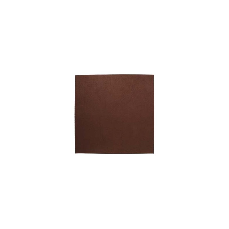 Ultrasuede- coffee bean - Sheet 21,5x 21,5 Cm