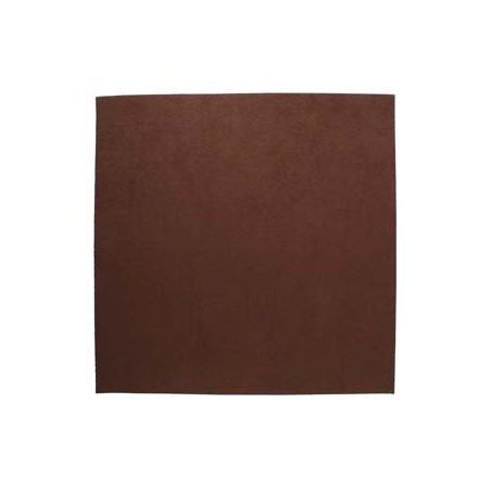 Ultrasuede- coffee bean - Sheet 21,5x 21,5 Cm