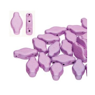 Navette 6x12mm  - Jet Suede Purple - 10 grammi