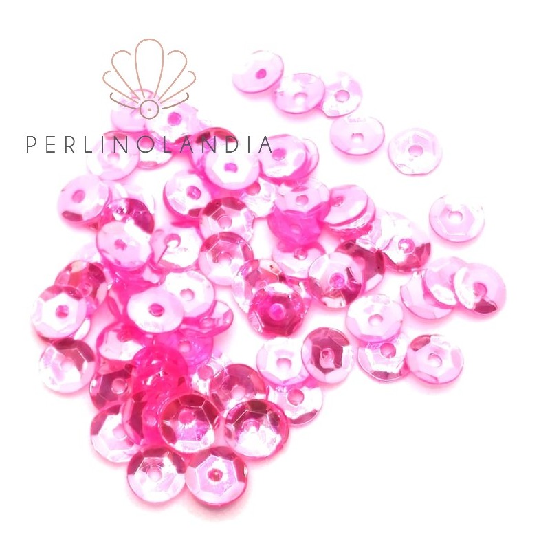Cuvettes sequins 5 mm - central hole - crystal...