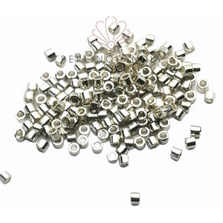 Miyuki Delica 10/0 - Galvanized Silver - 5 Grammi - DBM0035